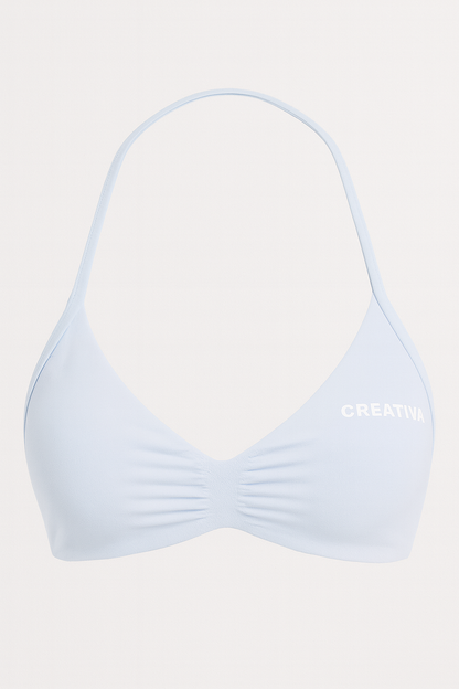 Blue Halter Top