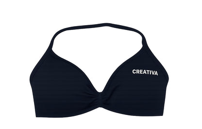 Halter Neck Black Top